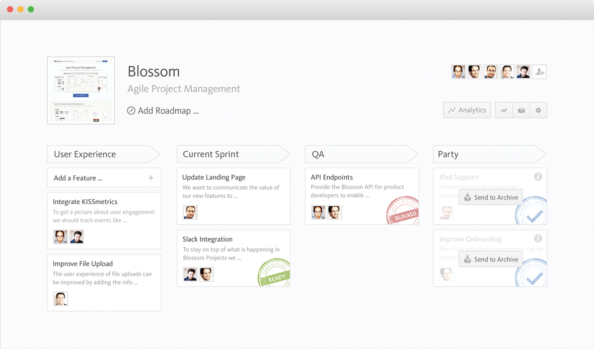 meilleurs applis de Kanban pour gérer ses projets-blossom