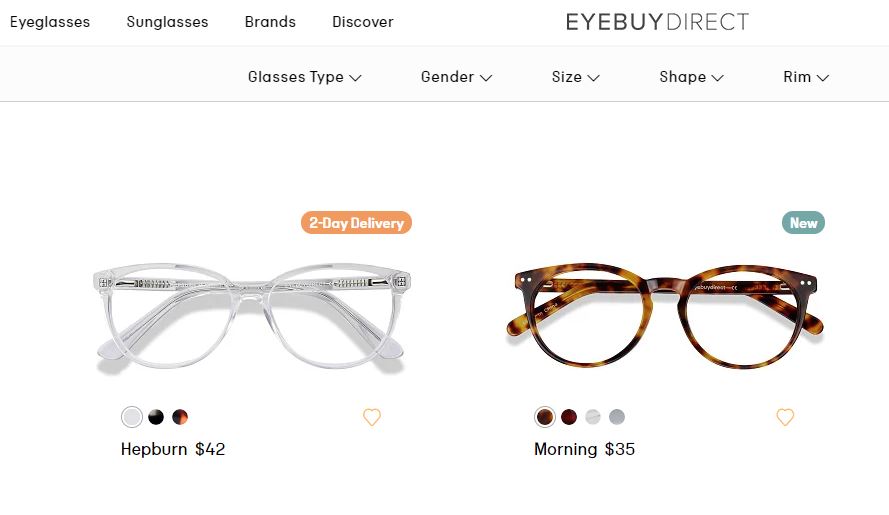 eyebuydirect acheter ses lunettes en ligne